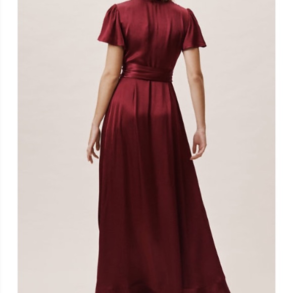 BHLDN High-Low Wrap Dress sz. XL - Picture 2 of 7